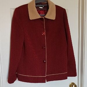 Vintage Blazer with Collar Size Medium